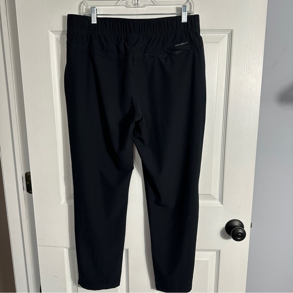 Eddie Bauer size M‎ Traveler pants, lightweight, black, vacation, spring - Picture 11 of 12